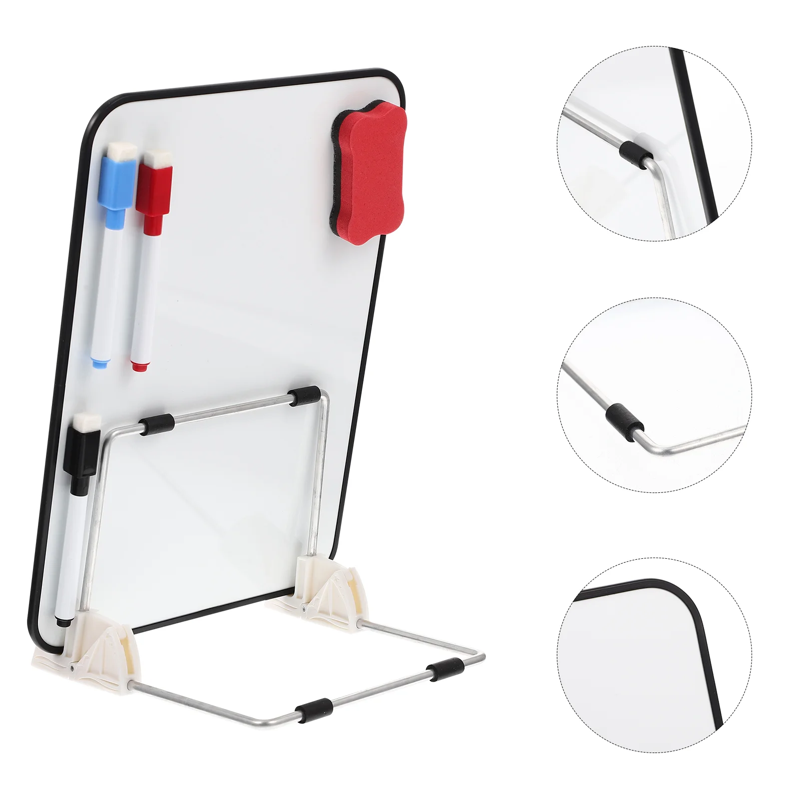 Whiteboard Writing Board Kids Erasers Table Easel Whiteboard Erasable Easel White Board Plastic Dry Erase Markers Office