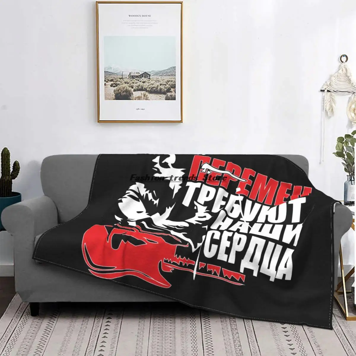 

Viktor Tsoi Kino Blanket Soft Flannel Fleece Warm Russian Rock Band Legend Throw Blankets for Travel Bedroom Couch Bedspreads