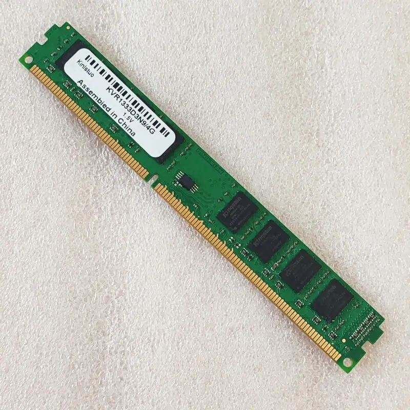 Kinlstuo RAMS DDR3 4 Гб 1333 МГц память для настольного компьютера DDR3 4 Гб KVR1333D3N9/4G PC3 Компьютерная память для INTEL и AMD 1,5 в