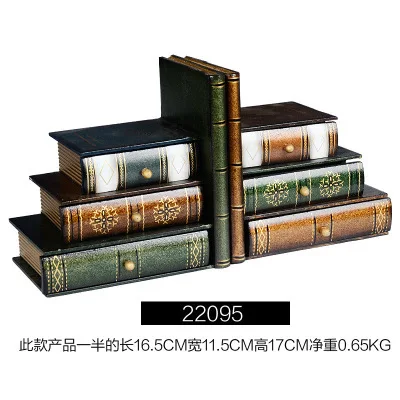 

Деревянные винтажные поддельные книги