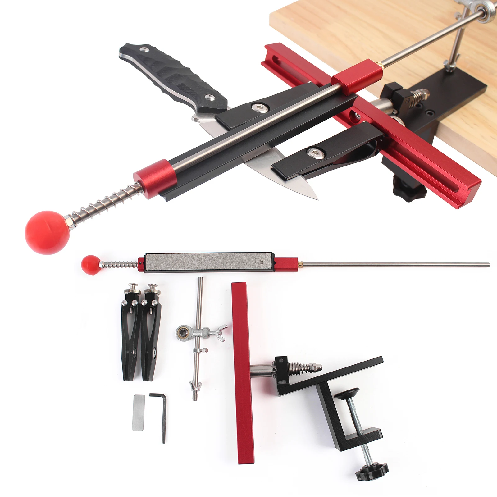 Точилка для ножей toohr профессиональная точильная рама с фиксированным углом