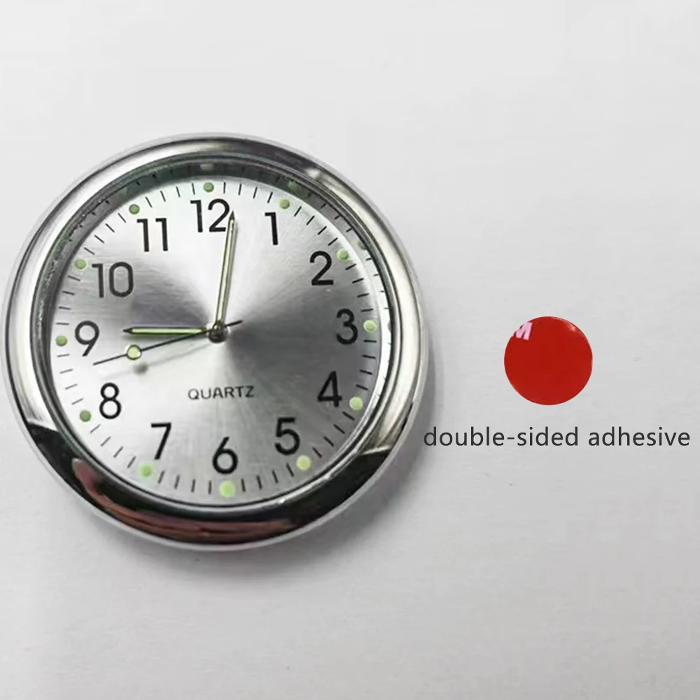 

Мини-часы, миниатюрные кварцевые часы, электронные часы со светоизлучающими элементами, водонепроницаемые часы для велосипеда, мотоцикла, приборной панели, автомобильные часы