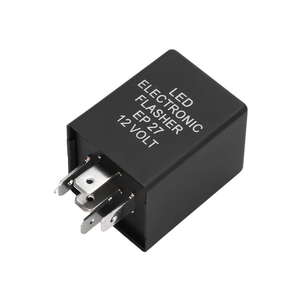Универсальное 5-контактное светодиодное электронное мигающее реле 12 В нормально