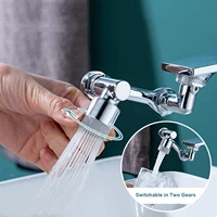 1080 degree rotatable faucet aerator tap sprayer anti splash water saving flexible kitchen bathroom tap nozzle extender adapter