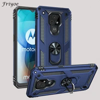 Armor Back Cover For Moto Power Ring Kickstand Magnetic Holder Shockproof Phone Case Coque