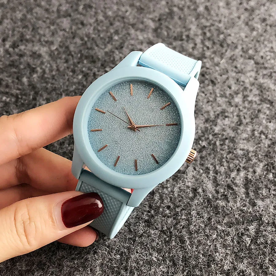 Brand Wrist Watches Fashion Men Women Ladies Girl Couples Crocodile Style Quartz Casual Silicone Band Clock LA09