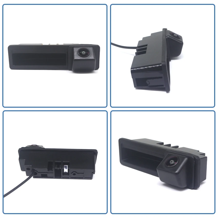 Камера заднего вида с автоматической ручкой багажника для Audi A3 S3 RS3 8P 2003~2013 A4 S4 RS4 B6