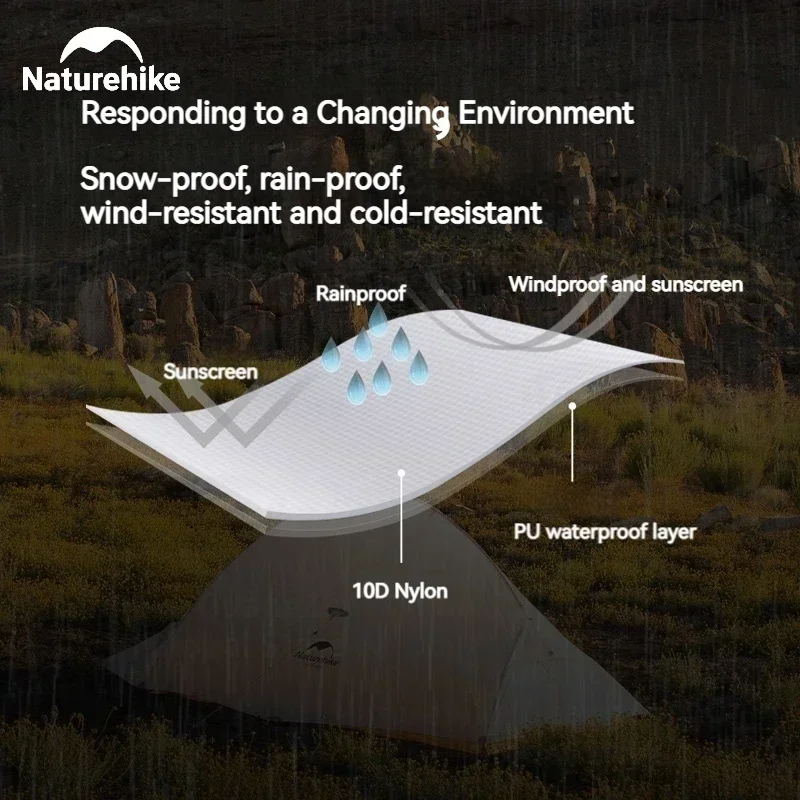 Кемпинговая палатка Naturehike Cloud Up 2