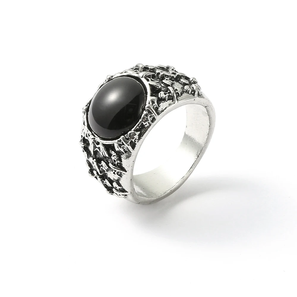 Stranger Things Jewelry Eddie Ring Y2k Jewelry Rings Chunky Metal Eddie Munson Accessories Jewelry Gifts