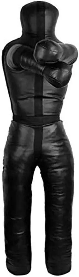 

Leather Unfilled Grappling Dummy - MMA Jiu Jitsu Judo Standing Wrestling Dummy