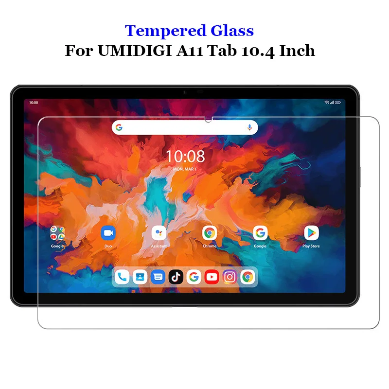 

Для UMIDIGI A11 Tab 10,4 "прозрачное закаленное стекло 9H 2.5D Премиум Защитная пленка для экрана