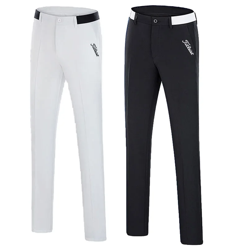 

High Quality Man Golf Pants Summer Thin Quick Drying Pants Golf Wear Men Sports Elastic Leisure Trousers