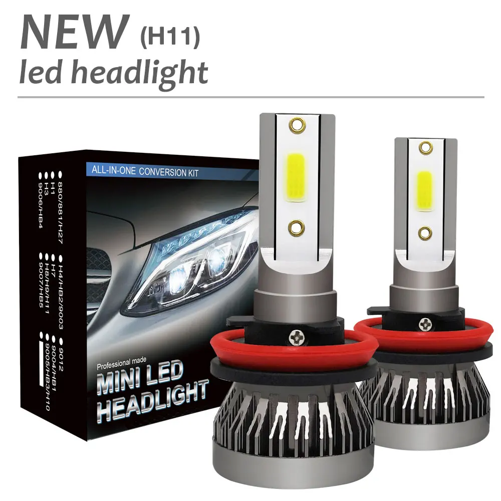 2 шт., Автомобильные противотуманные фары H8 / H9 / H11 120 Вт 6000K лм