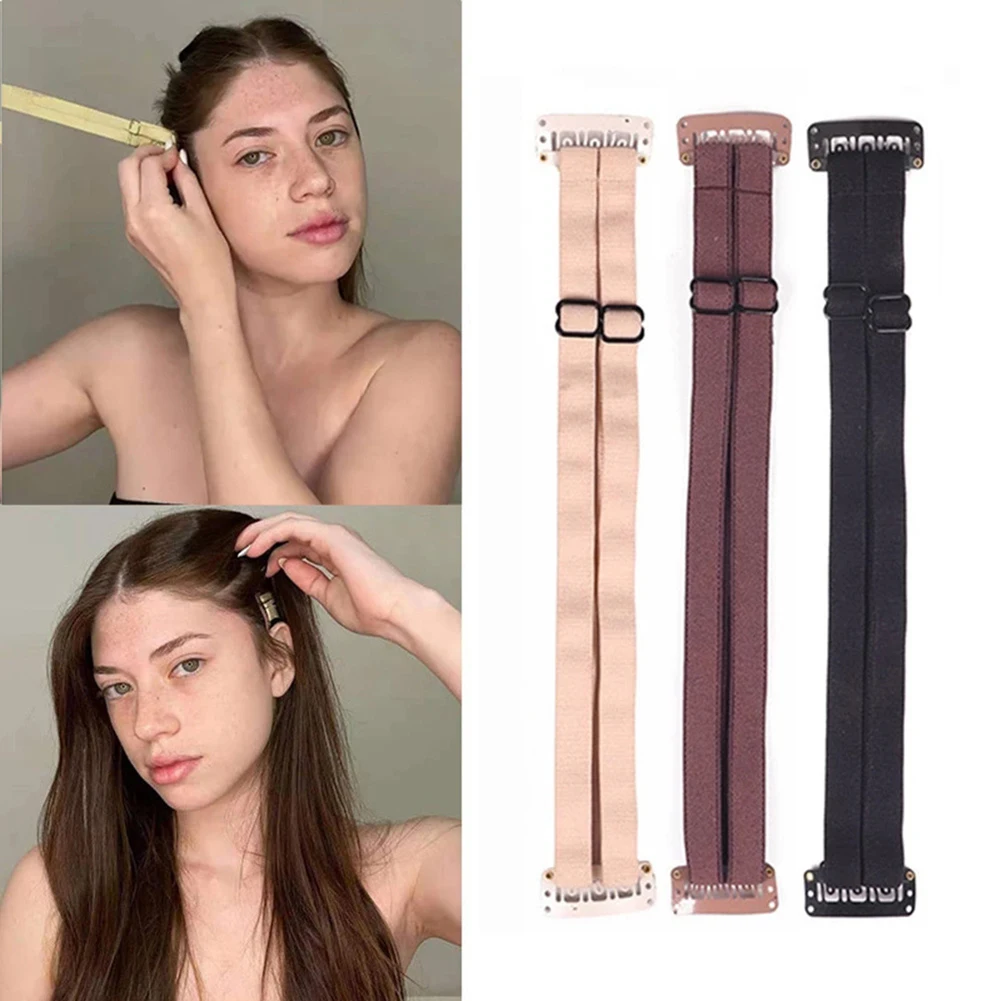 

Elastic Band Adjustable Stretching Straps Instant Face Lift Band Invisible Clip Reusable Bands for Hair Anti-Wrinkle Face Tapes