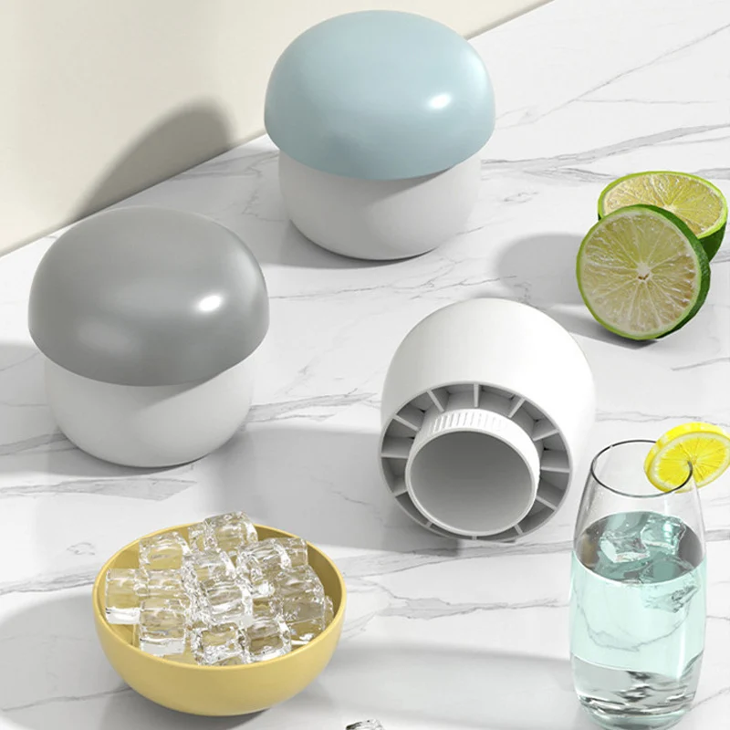 

Ice Bucket Cup Mold Ice Cubes Tray Food Grade Quickly Freeze Silicone Ice Maker Creative Design Ice Bucket Whiskey Beer Maker