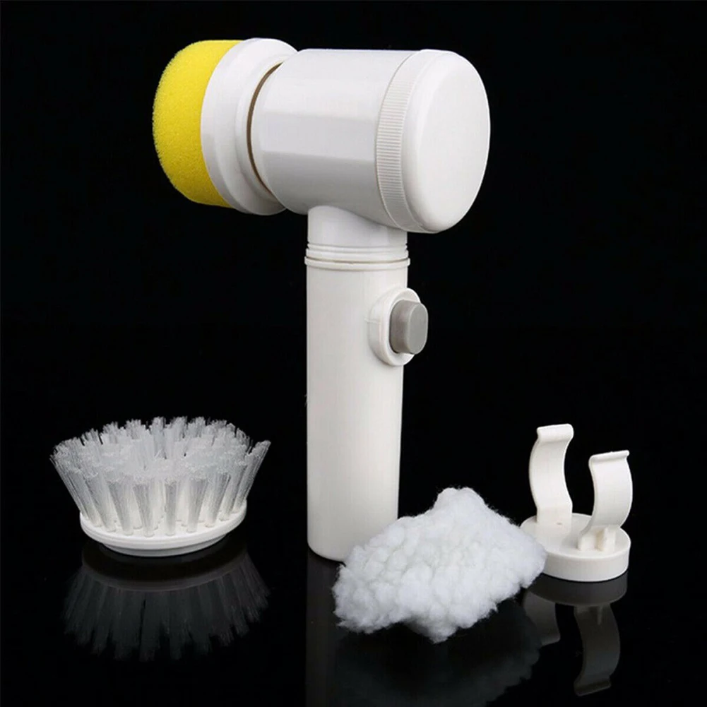 

Electric Cleaning Brush Multifunctional 5 In1 Cleaner Automatic Washing Pots and Dishes Cleaning Kitchen Bathroom Bathtub, Glass