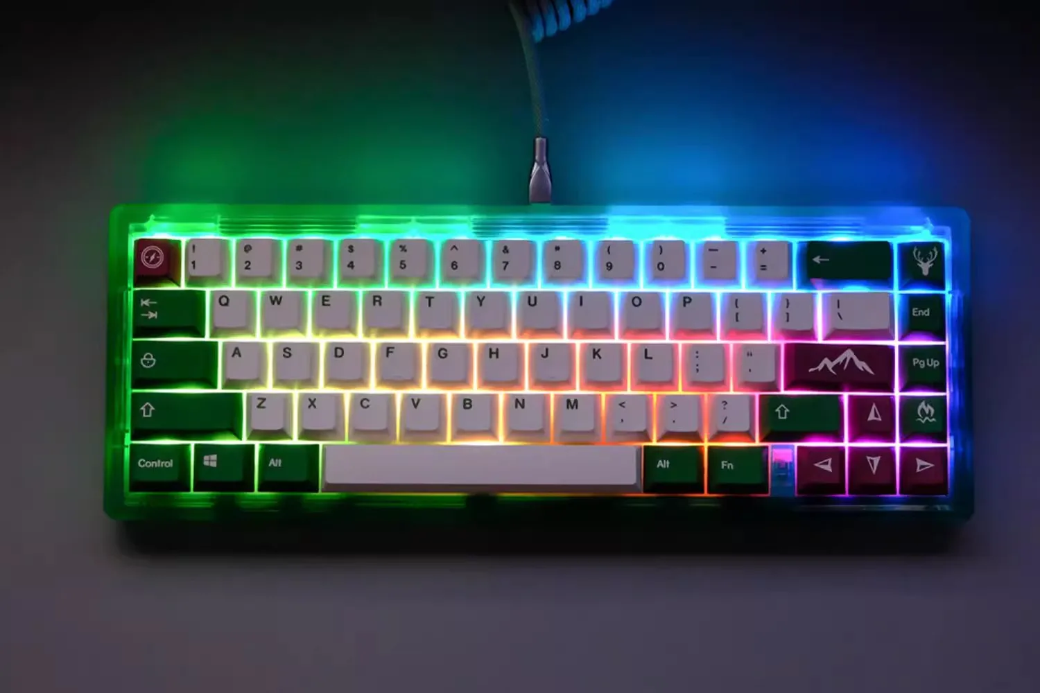 Новинка 147 стильные колпачки клавиш GMK для кемпинга механических ключей с