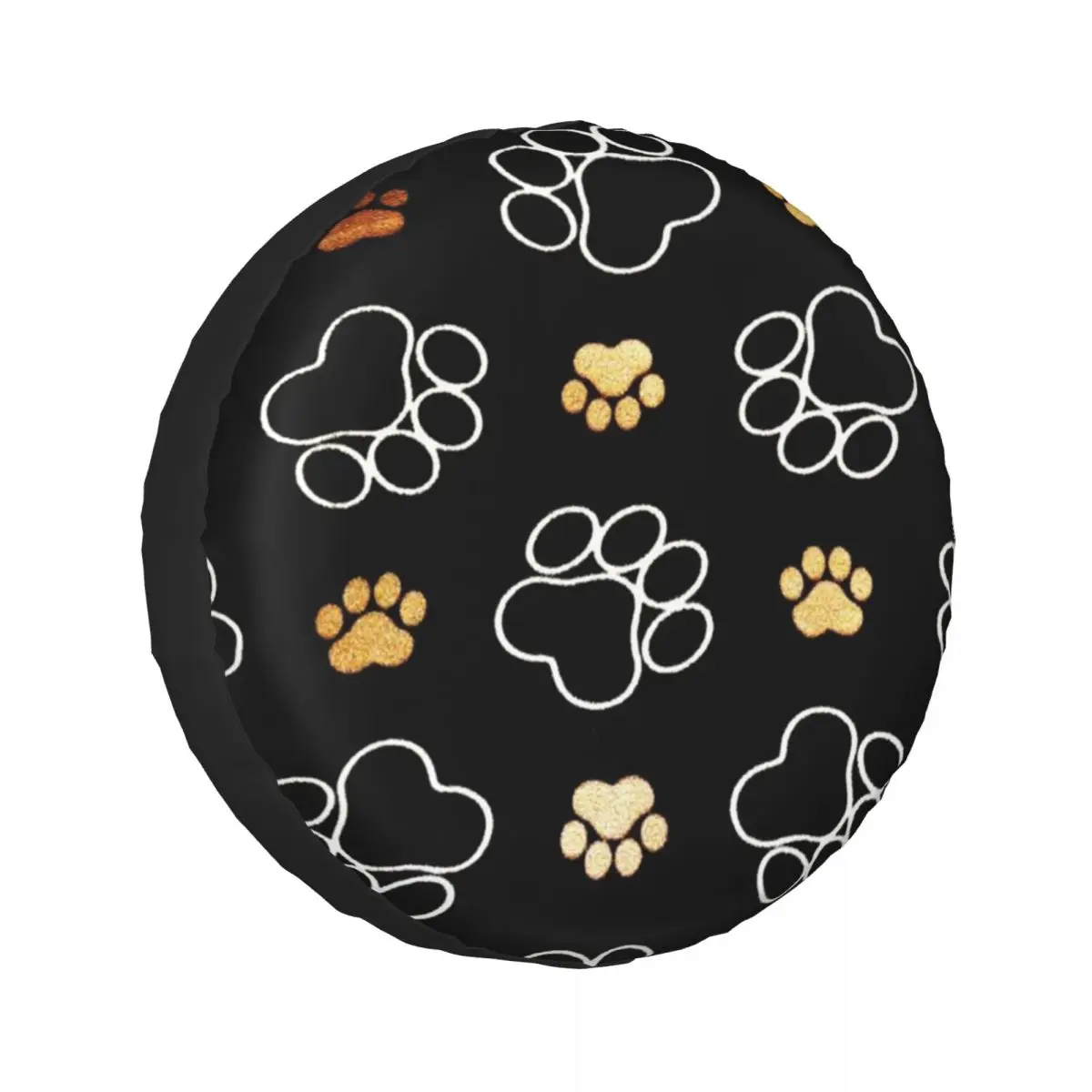 

Dog Paw Spare Tire Cover Universal Waterproof Protection Wheel Cover Fit for Jeep Trailer RV SUV Camper Vehicle