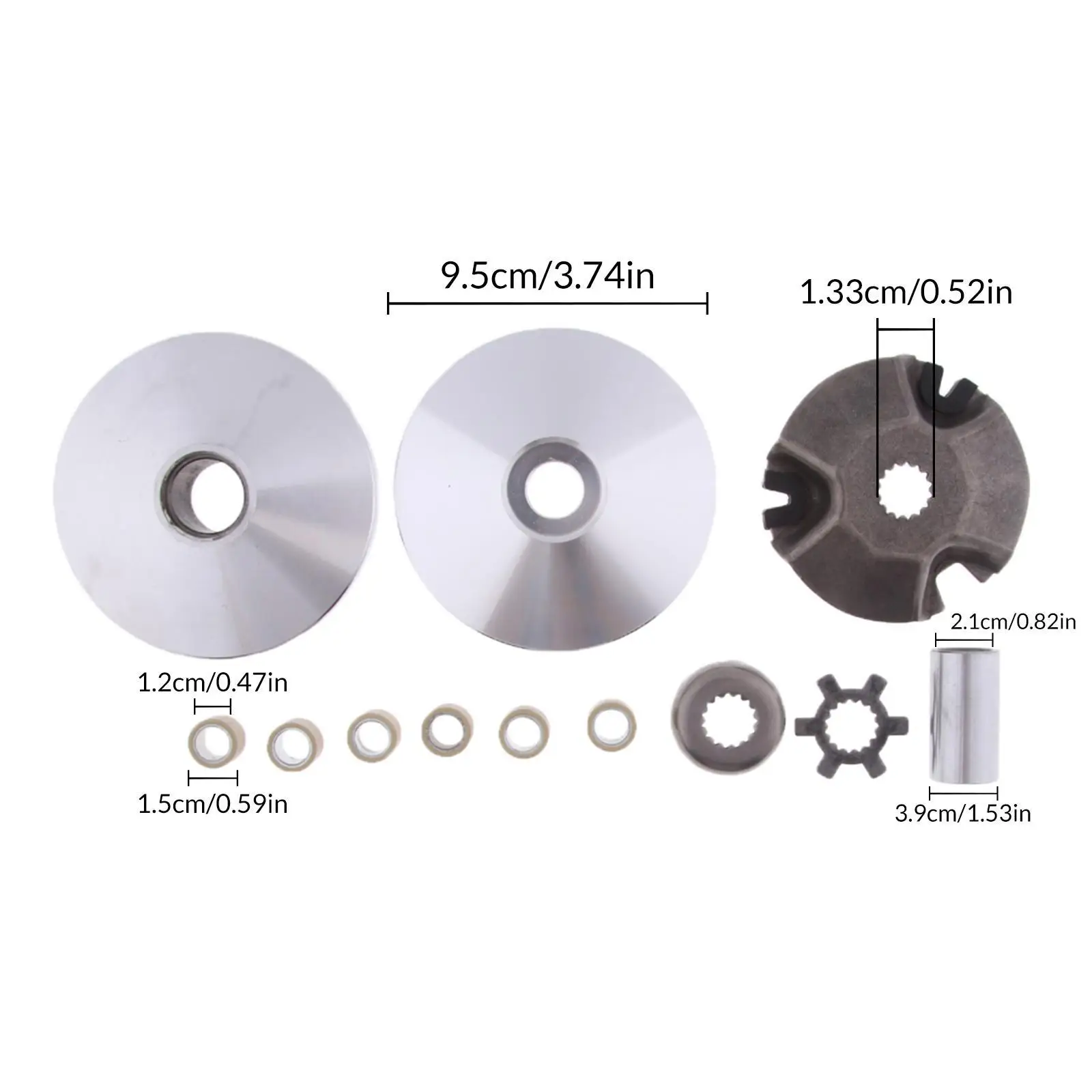 Набор вариаторов для мотоциклов набор гонок на мотоциклах Yamaha JOG 50 Zuma BWS AEROX AXIS ATV и
