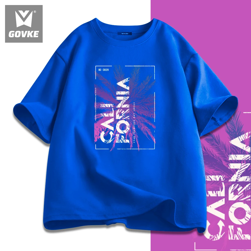 Футболки с принтом Гаваи для отдыха свиданий покупок на окно нейтральный стиль