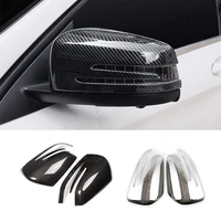 2x door rear view mirror side mirror wing mirror cover trim chrome for mercedes benz ml gl gle gls class w166 x166