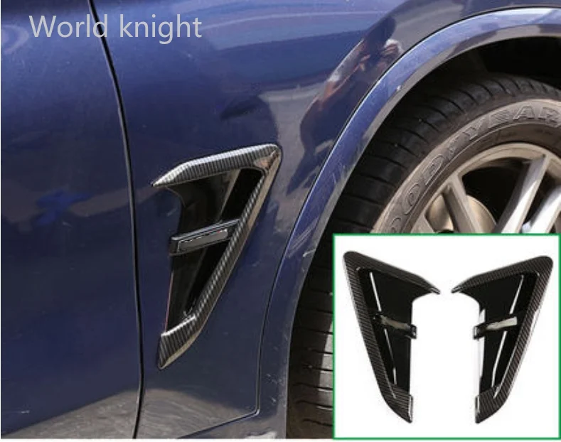 

Car Front Fender,Thunder Edition Side Air Vent Cover Sticker,ABS,For BMW X3 G01 X4 G02 2018-2021,With M logo,Replacement Parts