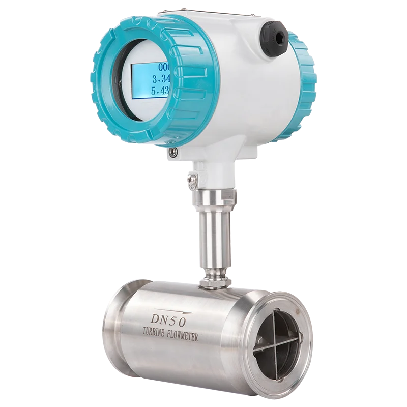 

Digital RS485 Alcohol Methanol Sunflower Oil Exproof DN50 Alcohol Methanol Turbine Flow Meter Soft Drinks Turbine flowmeter