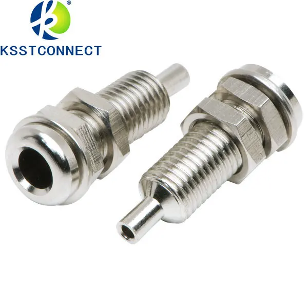 

50 шт. неизолированный разъем типа банан M6 * 0,75 4 мм