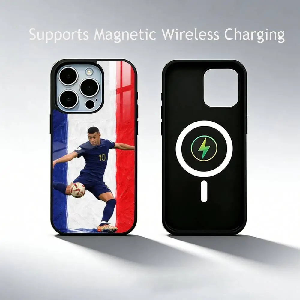Фото Чехол для телефона Football for Dembele для iPhone 17, 16, 15, 14, 13, 12, 11 Plus, Pro с поддержкой магнитной беспроводной зарядки №2