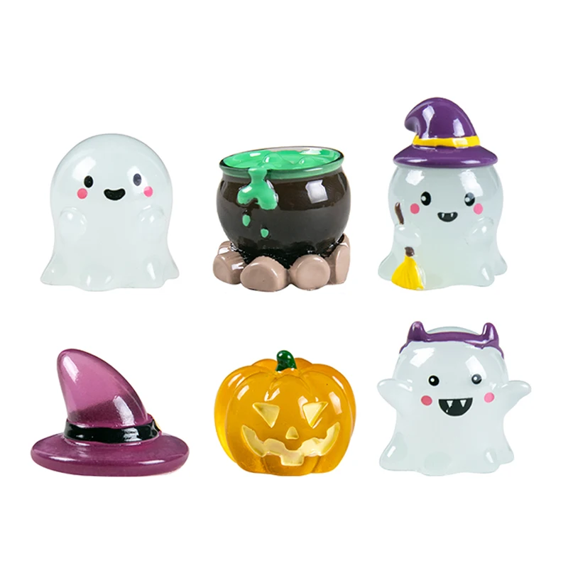 

Светящаяся тыква-ведьма фигурки