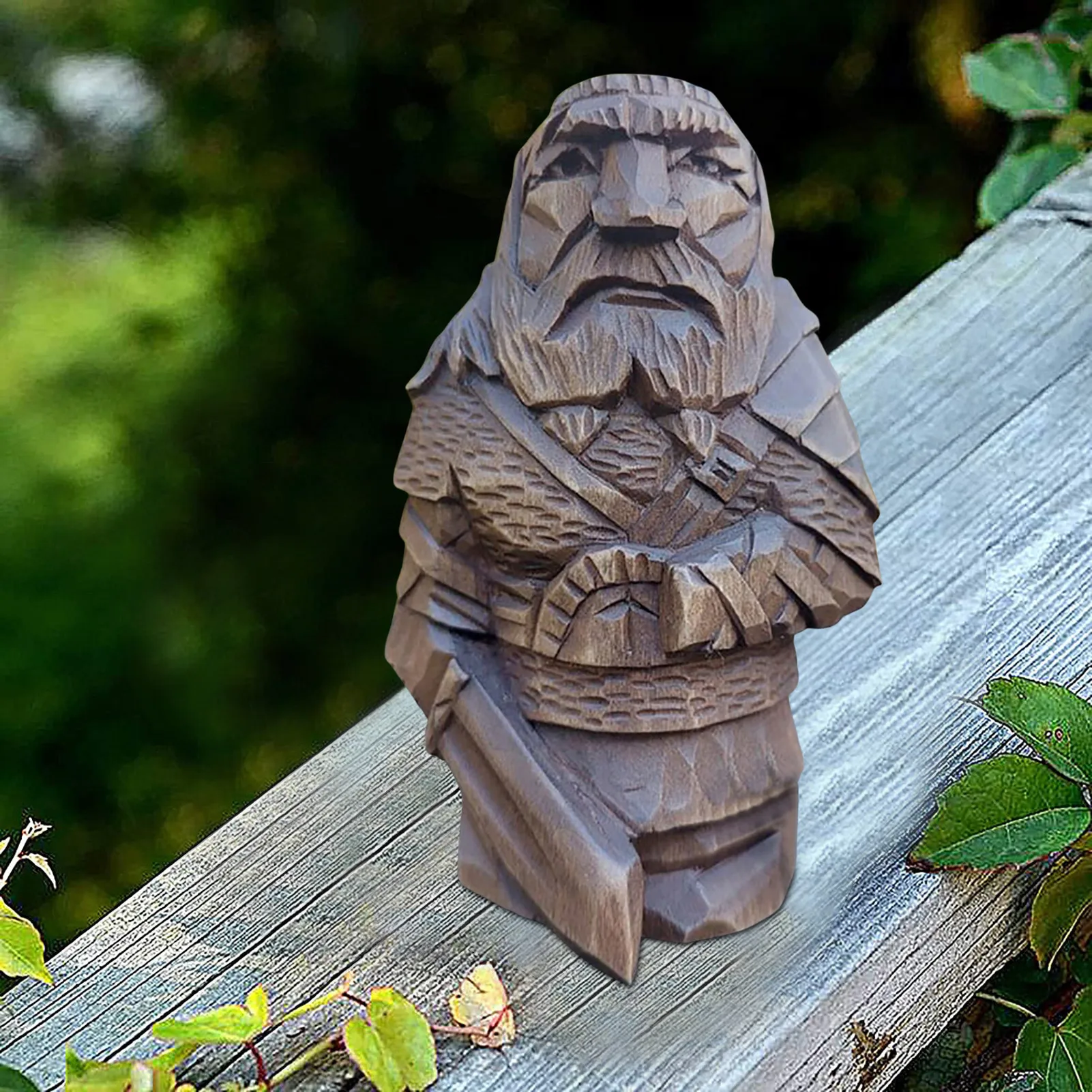 Статуя викинга Odin из смолы статуя Варвара Викинга статуэтка Тира искусство для