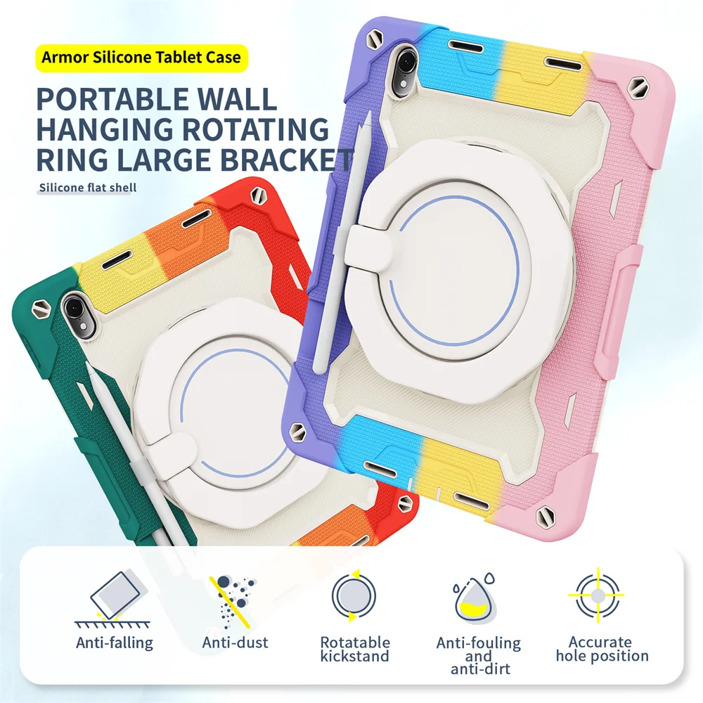 

Чехол для Huawei MatePad Air 11,5 дюйма Mate Pad Air 11,5 дюйма 2023 мягкий силиконовый поворотный Чехол-подставка с Сотами ударопрочный чехол-держатель для ручки