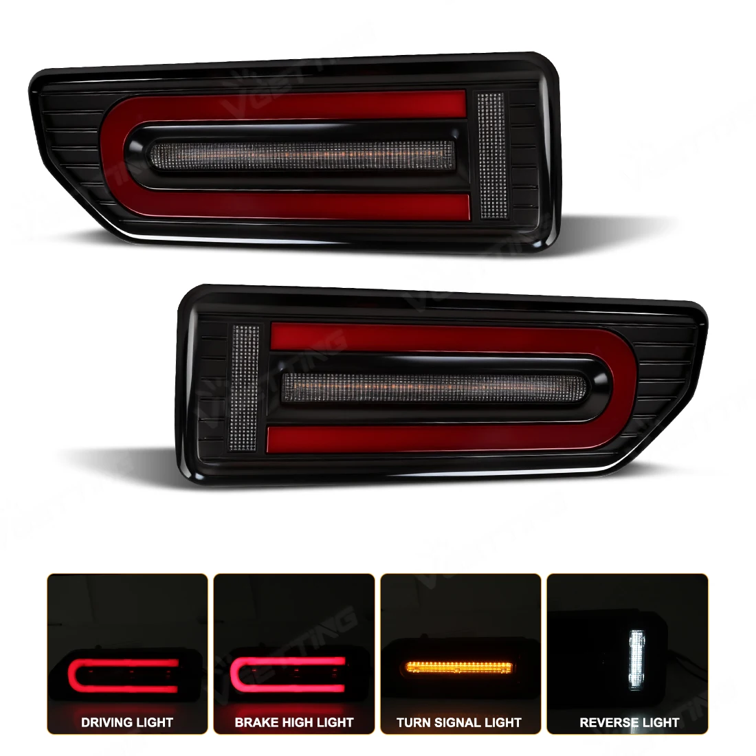 

Автомобильный светодиодный задний фонарь для Suzuki JIMNY 2019 2020 2021 2022 2023 2024, задний фонарь заднего хода, стоп-сигнал, динамический указатель поворота 12 В