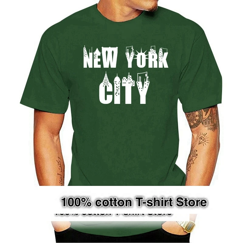

Summer Men Hot Sale 2021 Fashion t shirt Tee 100% Cotton Humor Men Crewneck Tee York Up To Iconic Tourist Nyc