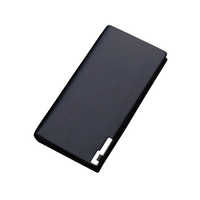 Новый мужской тонкий кошелек длинный деловой клатч для монет роскошный