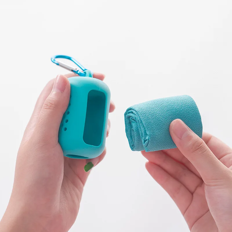 

Fitness Cold Sports Towel Cooling Ice Towel Yoga Ice Towel Camping Gear Exercise Mini Portable Rainbow Color Running Accessories