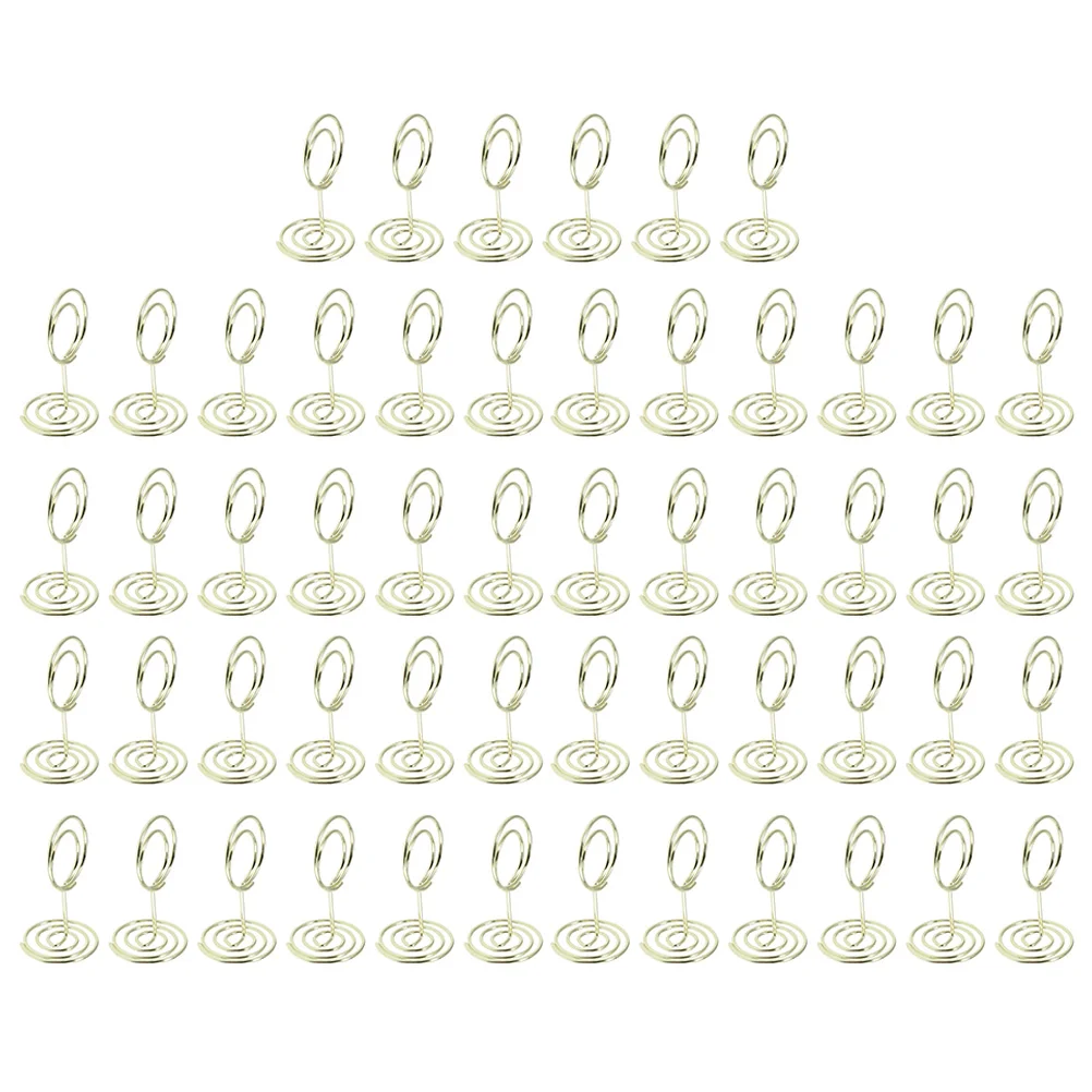 

30 Pcs Place Card Holder Kickstand Table Number Holders Mini Wedding Menu Photo Sign