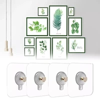 4610pcs non trace self adhesive nails hook for photo frame picture frame hole hanging nail wall paste tack photos cross stitch