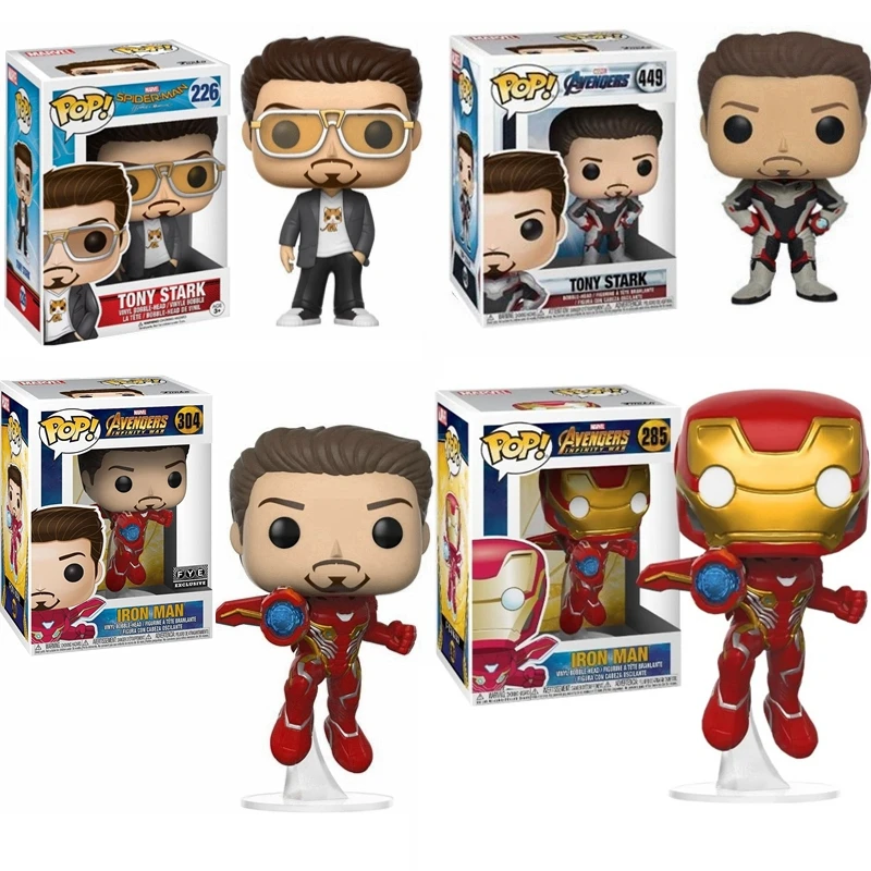 Игрушки FUNKO POP, 449, 226, Старк, Железный человек, 285, 304