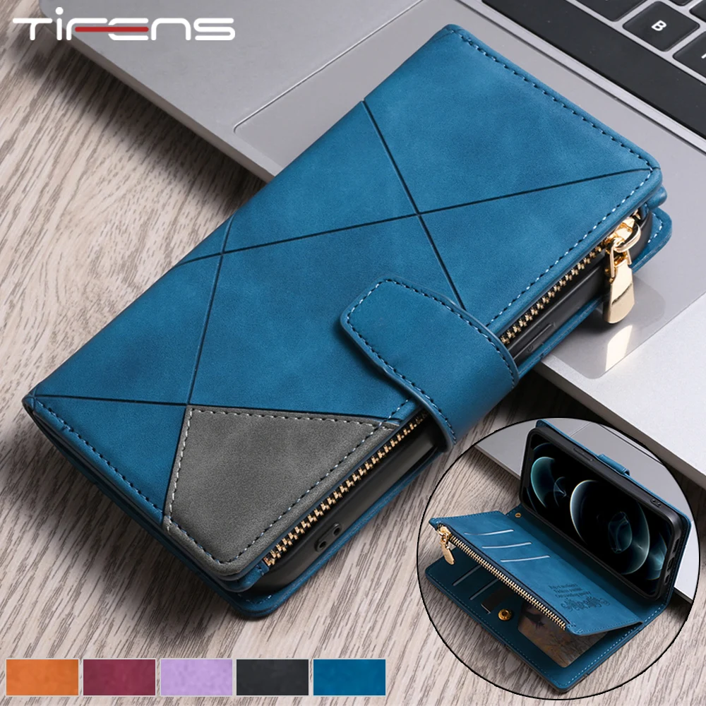 

Кожаный чехол-кошелек для телефона Huawei P40 P30 P20 Pro Lite P Smart Y7 Y6, Роскошный чехол с откидной крышкой и отделениями для карт, Магнитный чехол для би...