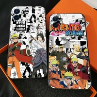naruto anime phone case for funda iphone 13 11 pro max 12 mini x xr xs max 6 6s 7 8 plus coque etui silicone cover carcasa soft