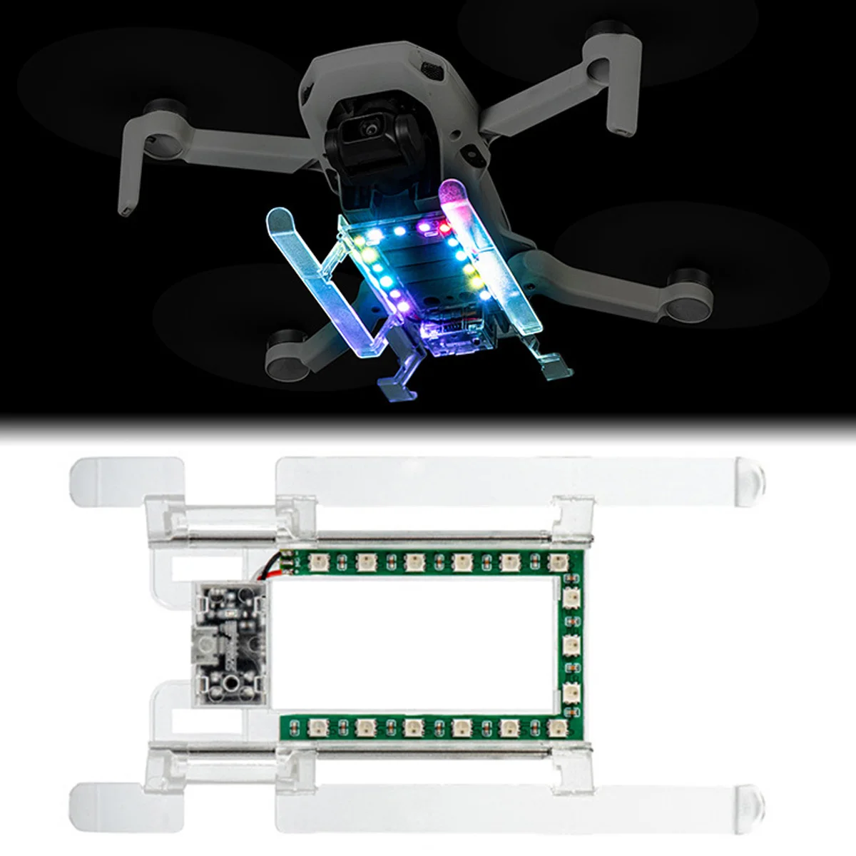 

Colorful Landing Gear Rechargeable Foldable Landing Leg with LED Light For Mini 2/ Mini SE/ Mavic Mini Drone Accessories