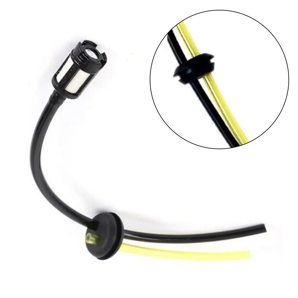 

4PCS Trimmer Brushs Cutter Fuel Hose Pipe With Tanks Filter Garden Power Parts Suits For Petrol Soft Flexible Pipe 2023