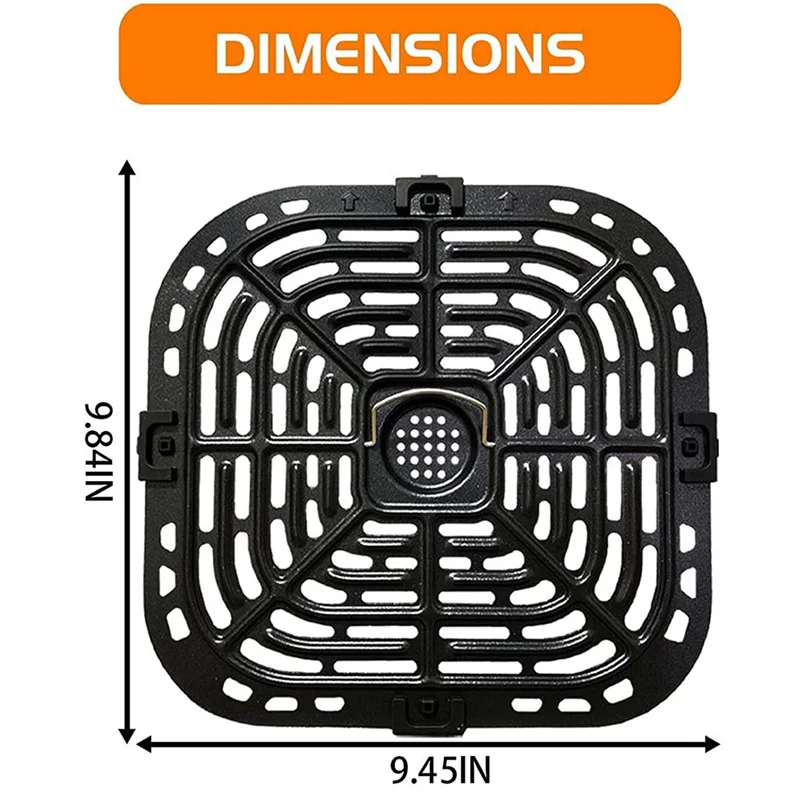 Гриль-пластина для аэрофритюрницы аэрофритюрниц Instants Vortex Plus 6QT обновленные