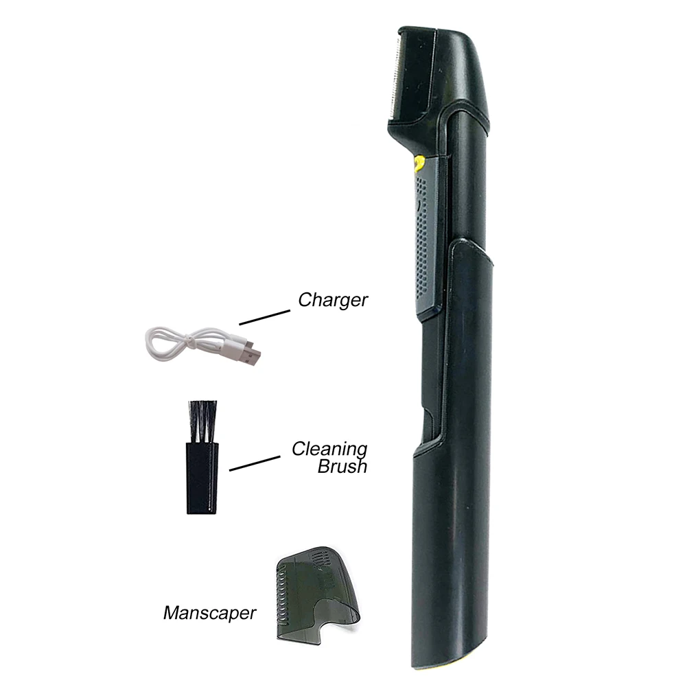 3 в 1 Электрический триммер для бороды безопасная бритва противоскользящий