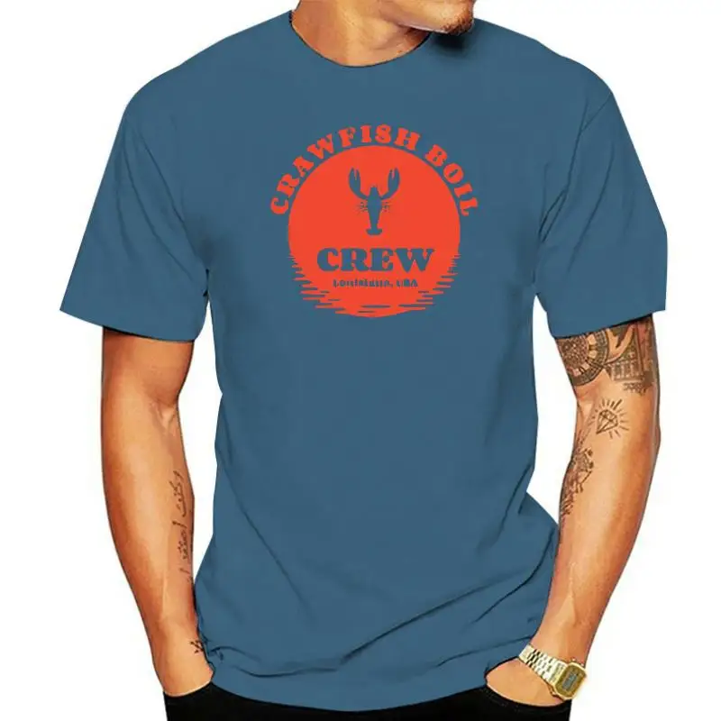 

Crawfish Boil Crew Louisiana Retro Food Festival Mardi Gras Chic Hoodies 2021 Fashion Sweatshirts Street Long Sleeve Men Clothes