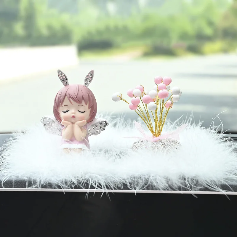 

Car Ornaments, Diamonds, Cute Anne Angel, Central Control Creative Platform,Decoration, Interior Decoration Goddess