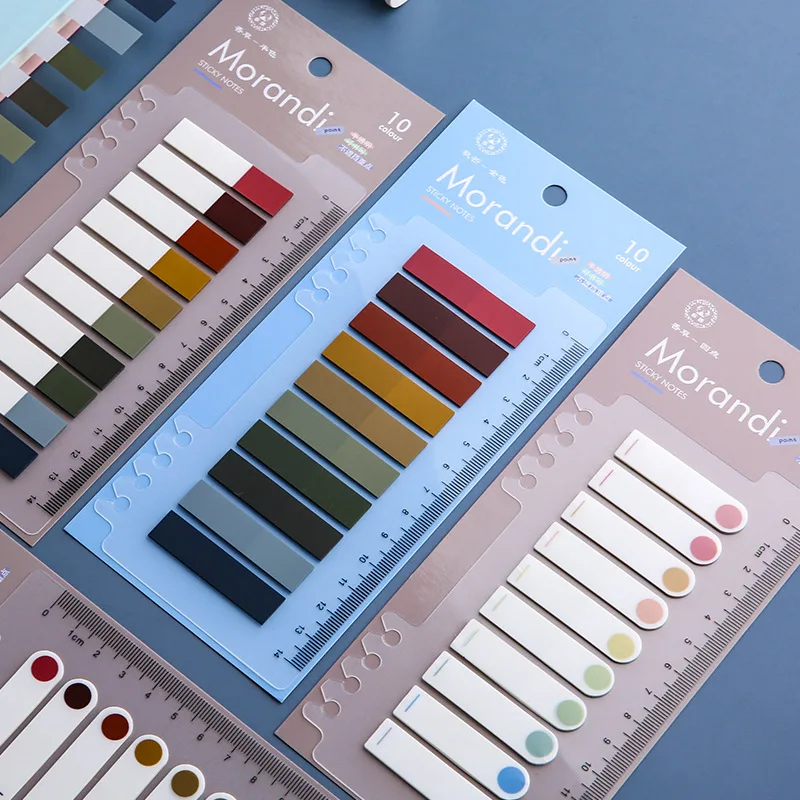 

New 200 Sheets Colorful Sticky Notes Memo Pad Self Adhesive Label Index Tabs Bookmarks Notepad School Office Stationery Supplies