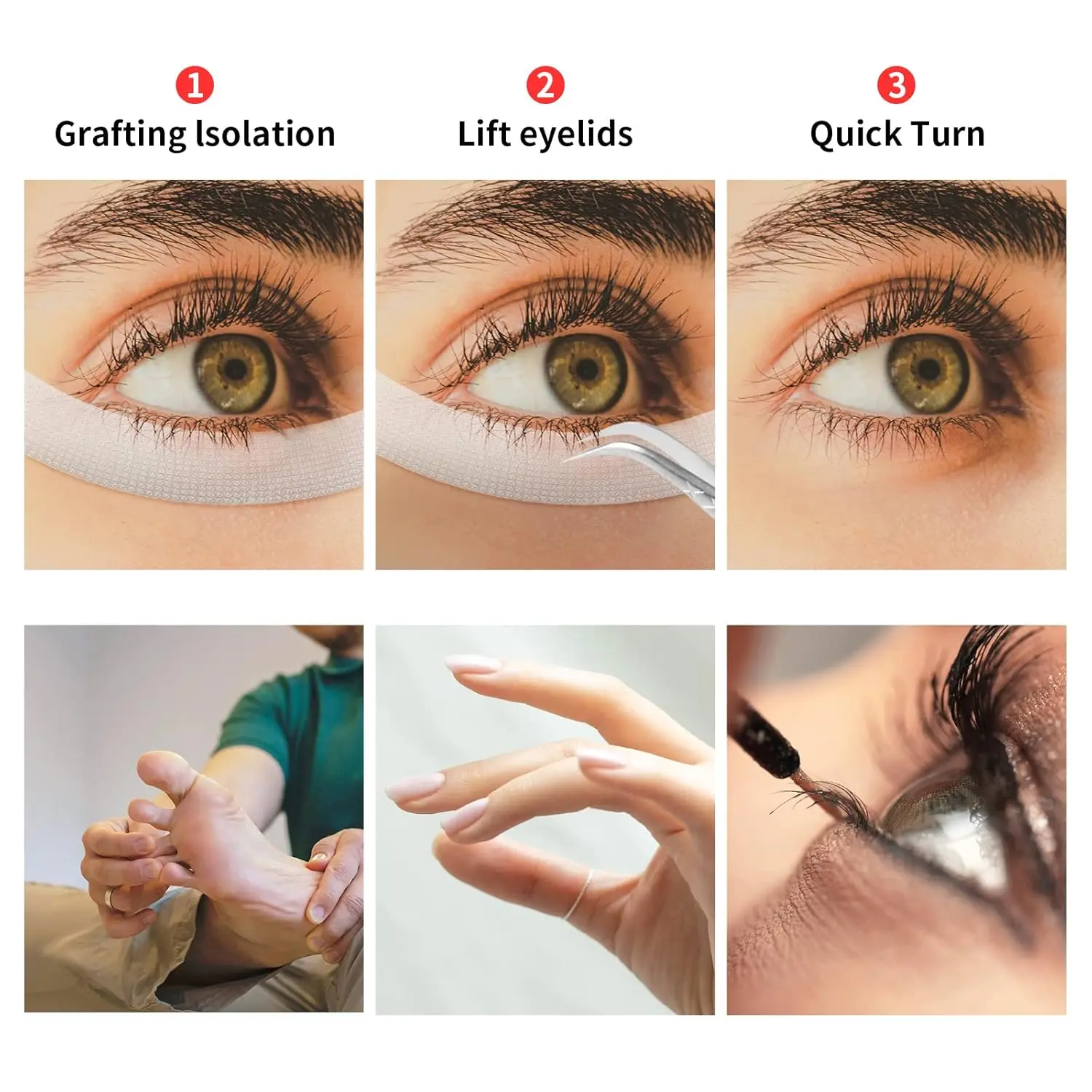 6 рулонов полиэтиленовой микропоры медицинская лента для наращивания ресниц