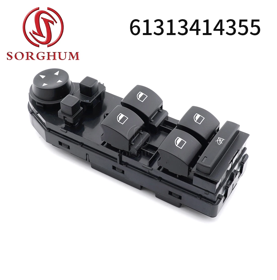 

SORGHUM 61313414355 For BMW E83 X3 2004-2010 Electric Power Window Master Control Switch Button Rearview Mirror Knob 61313413431